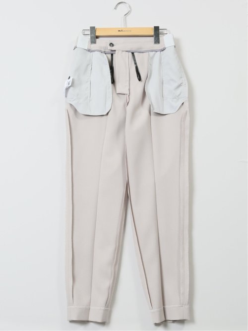 ウーリッシュ テーパードパンツ ライトグレー(セットアップ可能)