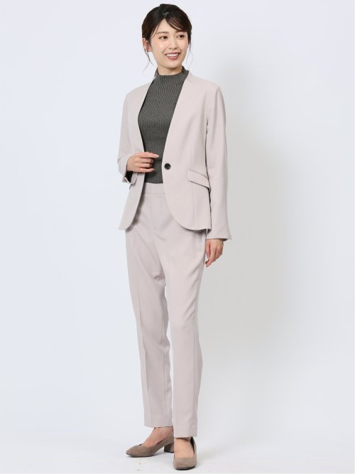 ウーリッシュ テーパードパンツ ライトグレー(セットアップ可能)