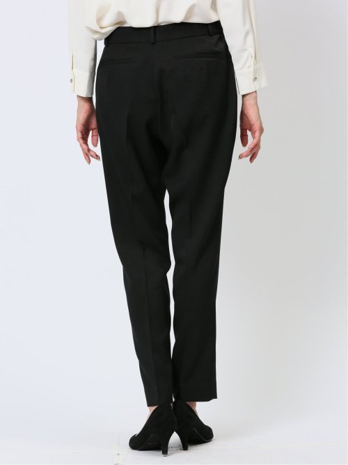 ウーリッシュ テーパードパンツ 黒(セットアップ可能)