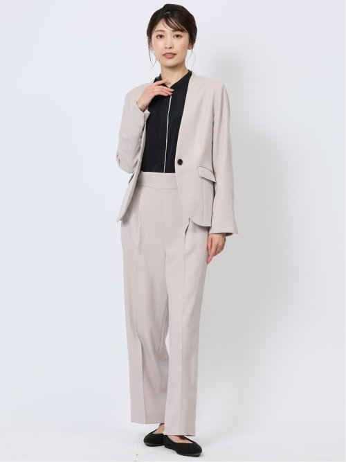 ウーリッシュ ワイドパンツ ライトグレー(セットアップ可能)