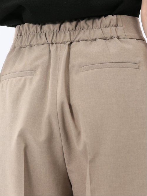 ウェザークロス ワイドパンツ ベージュ(セットアップ可能)