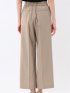 ウェザークロス ワイドパンツ ベージュ(セットアップ可能)