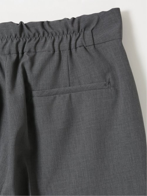 ウェザークロス ワイドパンツ グレー