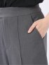 ウェザークロス ワイドパンツ グレー