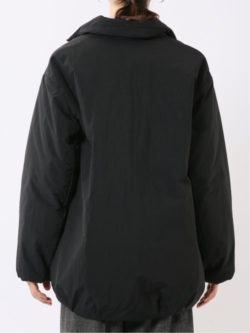ブルゾン アウター レディース 中綿 蓄熱 保温 ウォッシャブル テーラード ナイロン タフタ