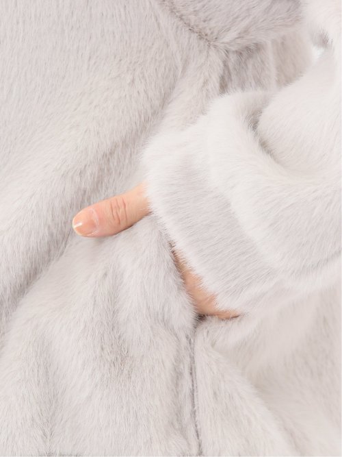 スタンドカラー ショートブルゾン