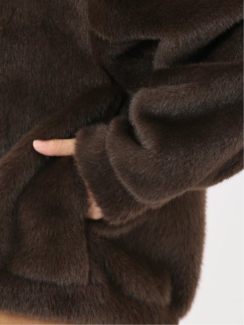 スタンドカラー ショートブルゾン