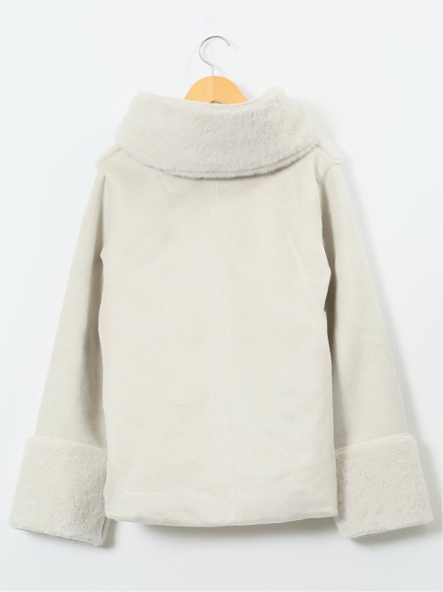 リバーシブル フーデッド ショートブルゾン