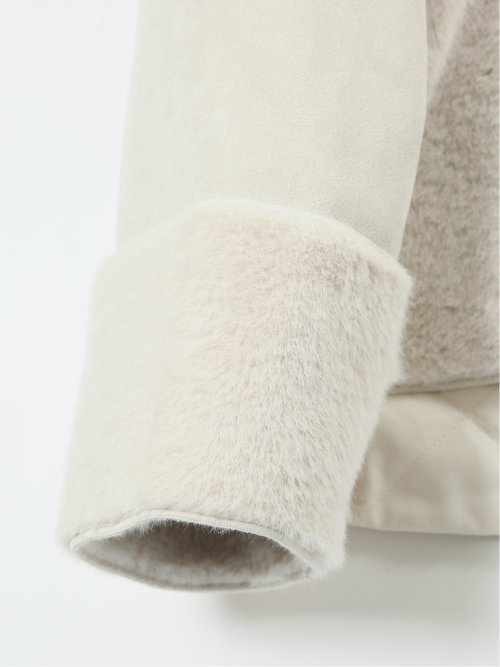 リバーシブル フーデッド ショートブルゾン