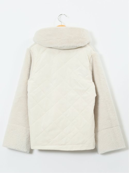 リバーシブル フーデッド ショートブルゾン