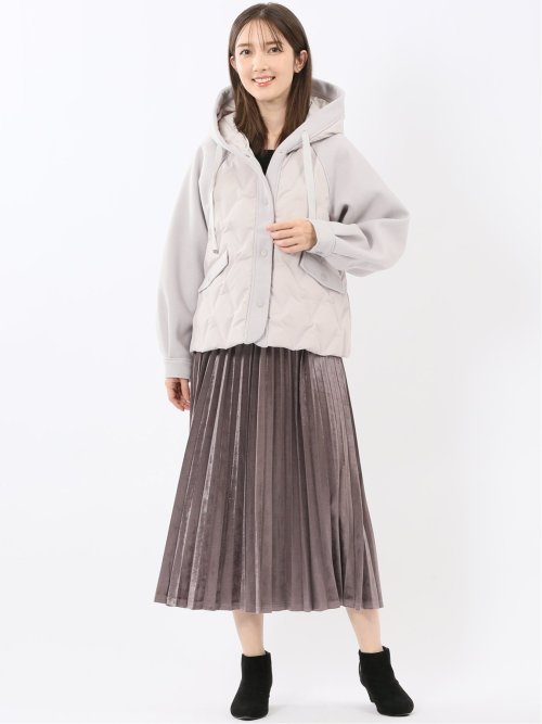 メルトン切替 ステッチレスダウン