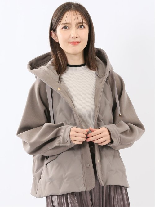 メルトン切替 ステッチレスダウン