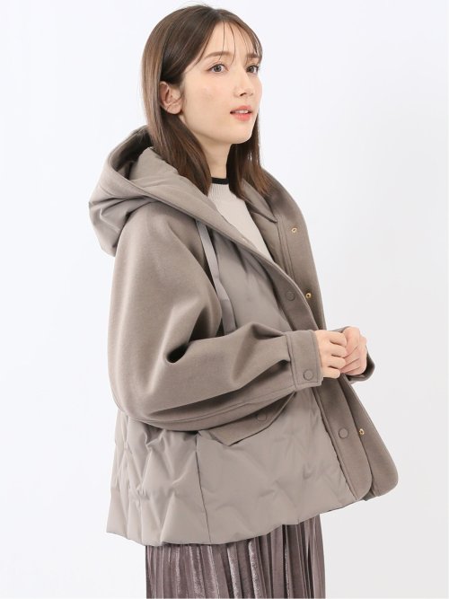 メルトン切替 ステッチレスダウン