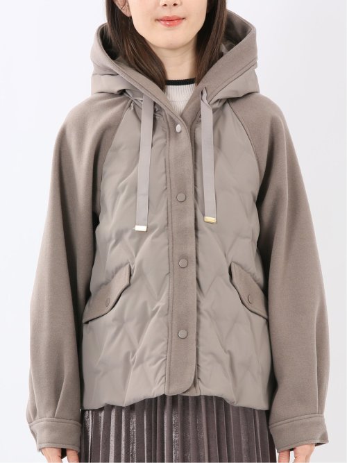 メルトン切替 ステッチレスダウン