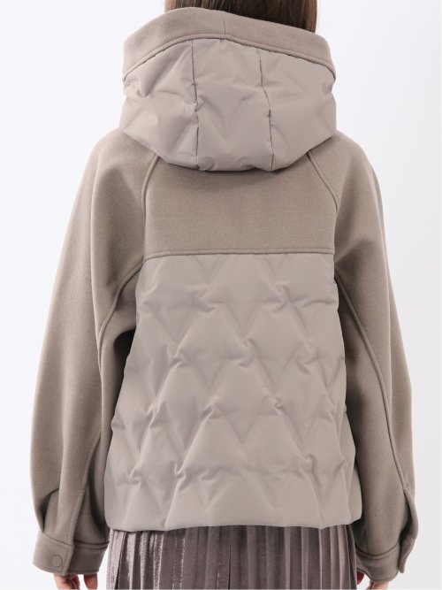 メルトン切替 ステッチレスダウン