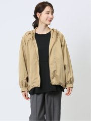 コウト/qout ハイデンクロス フーデッドブルゾン