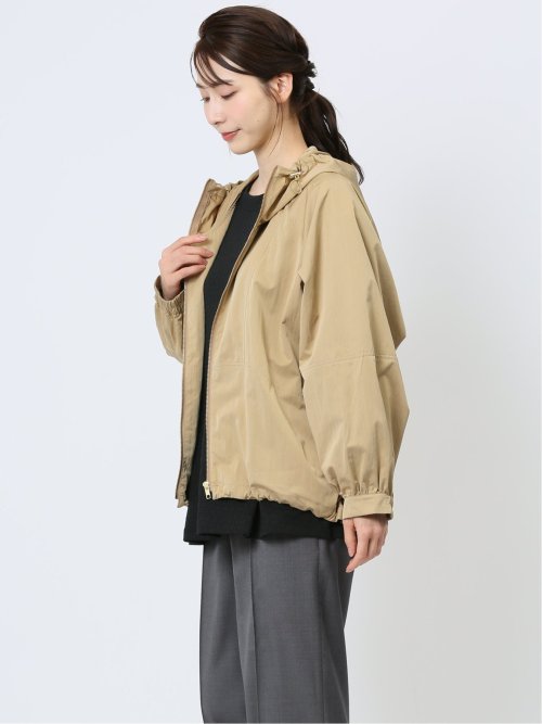 コウト/qout ハイデンクロス フーデッドブルゾン