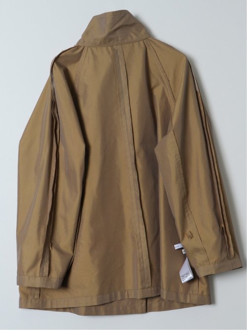 スタンドカラー ダブルトレンチコート