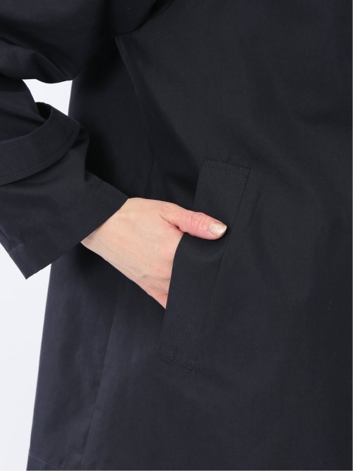 スタンドカラー ダブルトレンチコート