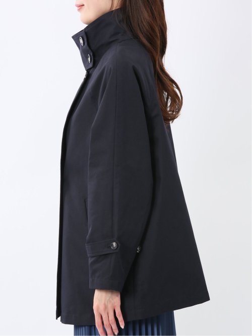 スタンドカラー ダブルトレンチコート