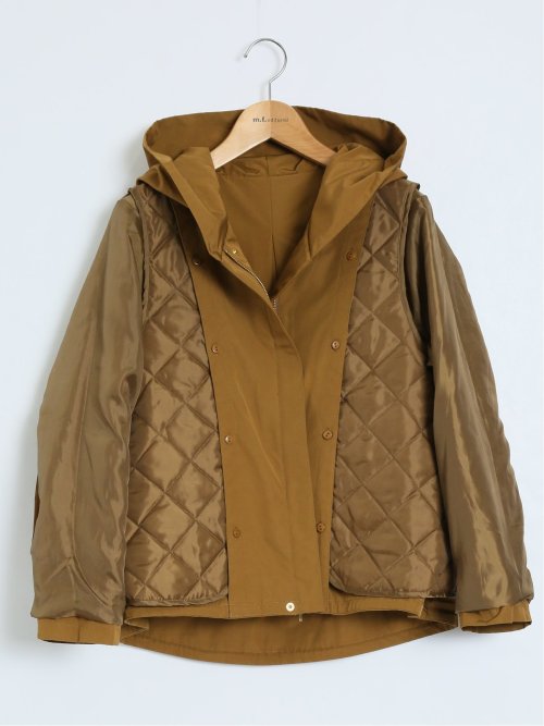 ライナー付 フードブルゾン