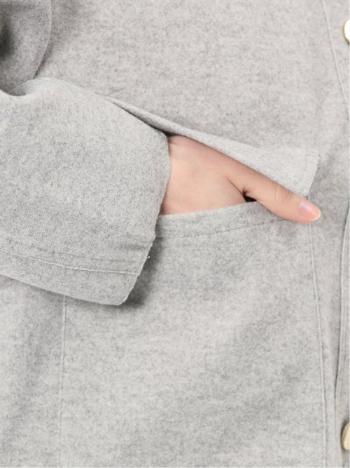 起毛 ショートブルゾン