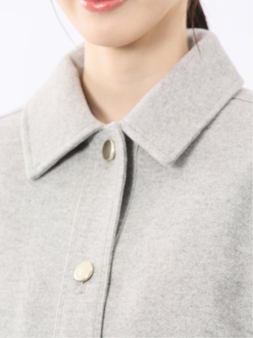 起毛 ショートブルゾン