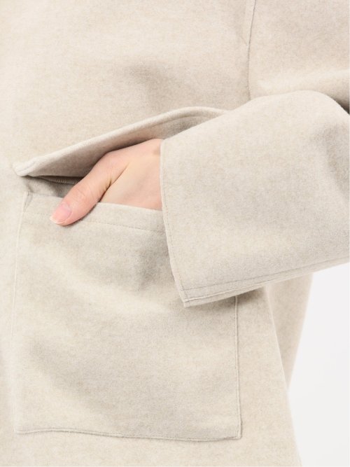 起毛 ショートブルゾン