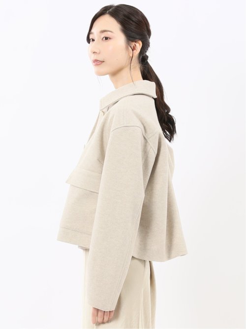 起毛 ショートブルゾン