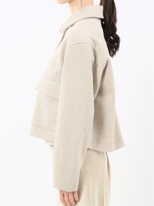 起毛 ショートブルゾン