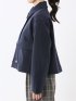起毛 ショートブルゾン