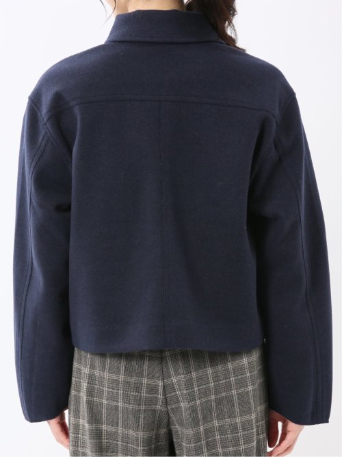 起毛 ショートブルゾン