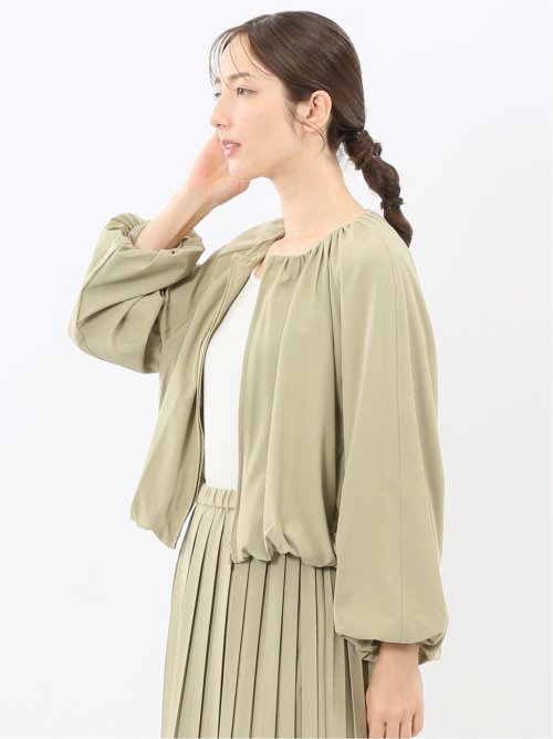 シャルリッシュ/Shallish 保湿 UV ZIPブルゾン(セットアップ可能)