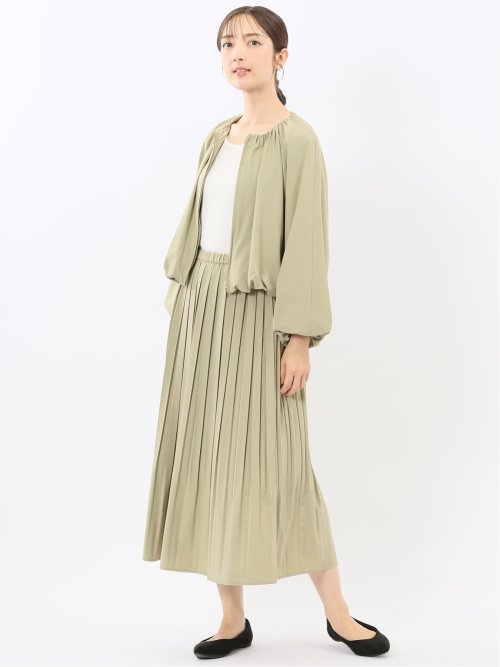 シャルリッシュ/Shallish 保湿 UV ZIPブルゾン(セットアップ可能)