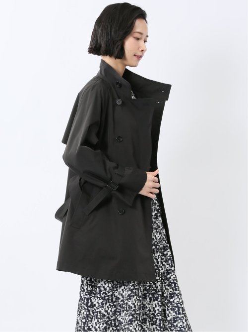 ツイル ハーフスタンドコート