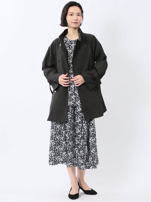 ツイル ハーフスタンドコート