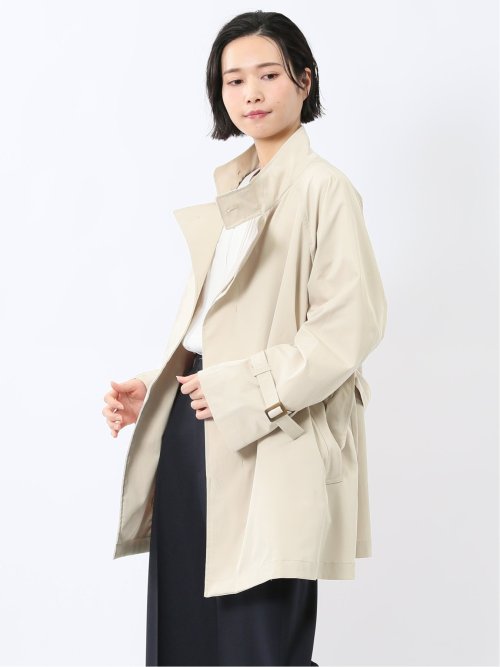 ツイル ハーフスタンドコート