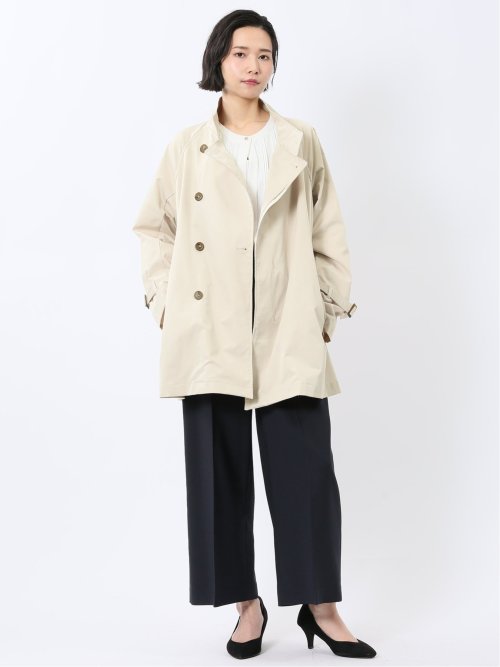 ツイル ハーフスタンドコート