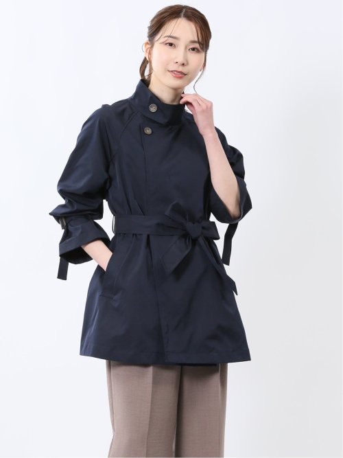 ツイル ハーフスタンドコート