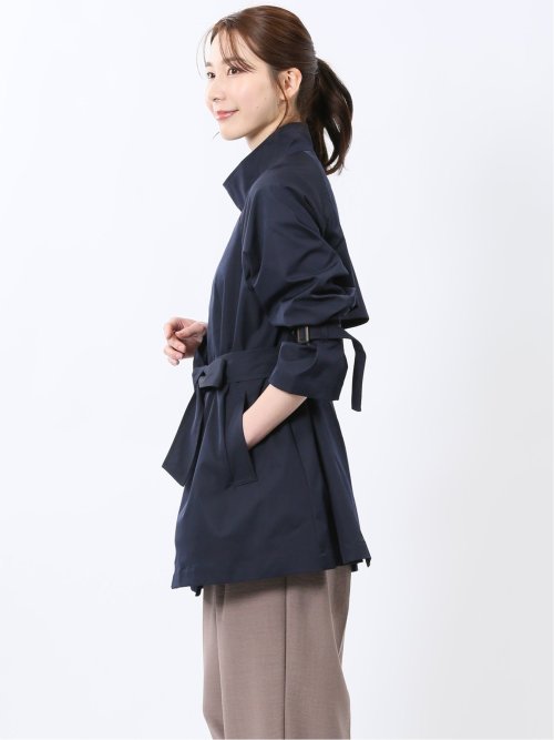 ツイル ハーフスタンドコート