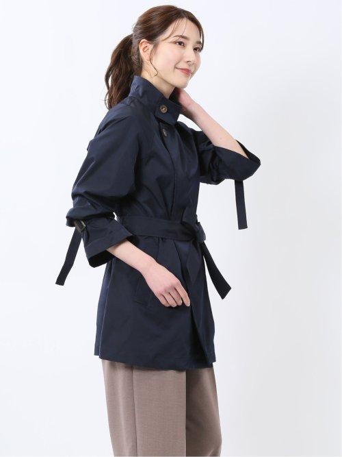 ツイル ハーフスタンドコート