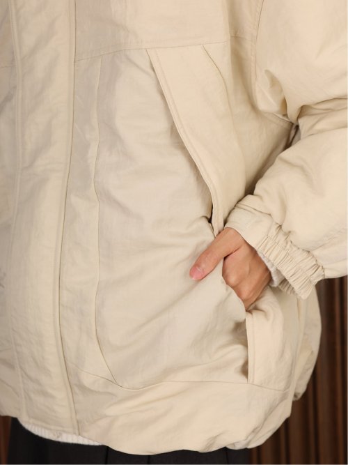 ドロー/DRAW 撥水ナイロン ビックシルエット 中綿ブルゾン