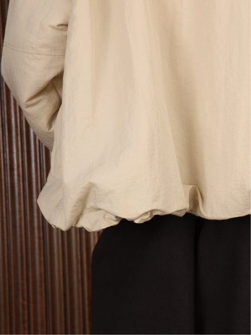 ドロー/DRAW 撥水ナイロン ビックシルエット 中綿ブルゾン