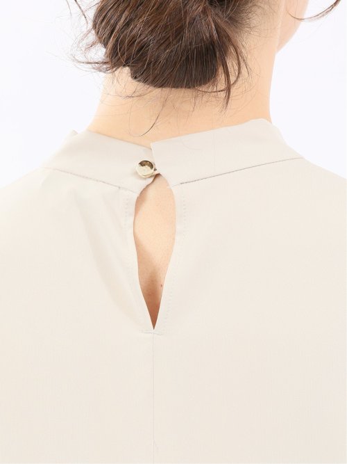 ボウタイ 長袖プルオーバーブラウス