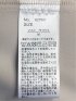 バンドカラーパイピング 半袖比翼ブラウス