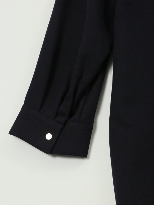 ラッフルフリル 7分袖 プルオーバー ブラウス