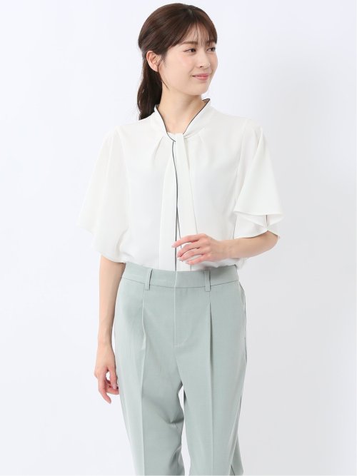 エムエフエディトリアル　フォーマルスーツ　ブラウス　ベージュ　タカキュー トップス ｜レディース | TAKA-Q ONLINE SHOP／タカキュー