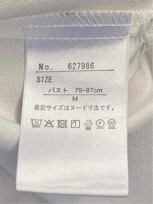 配色ボウタイ 半袖比翼ブラウス