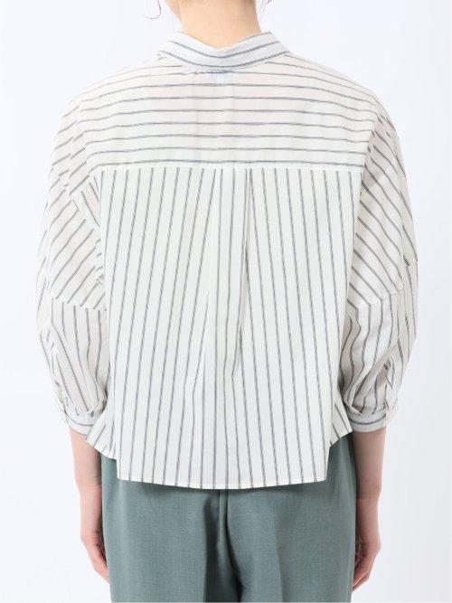 ランタンスリーブ ショートシャツ