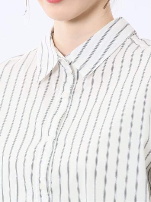 ランタンスリーブ ショートシャツ